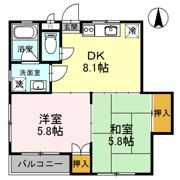 アメニティー水前寺の間取り画像