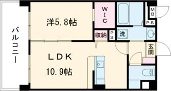 アルテミス泗水の間取り画像