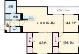 ルピナス嵯峨嵐山の間取り画像