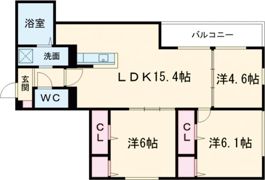 ルピナス嵯峨嵐山の間取り画像