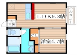 TK22の間取り画像