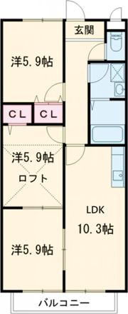 ベラ・ディモーラ作野の間取り画像