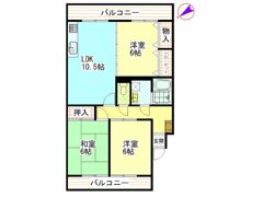 ハイコーポヤスダ5の間取り画像