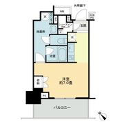 プラウドタワー平井の間取り画像