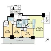 プラウドタワー平井の間取り画像