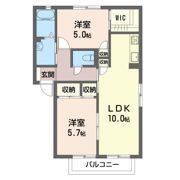 サイライフ ハイツ Aの間取り画像