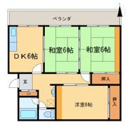崎原第2マンションの間取り画像