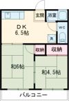 コーポ幸Aの間取り画像