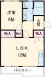 メゾンくわなM1の間取り画像