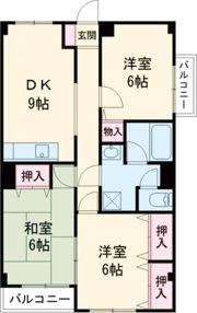 SKセントラルの間取り画像