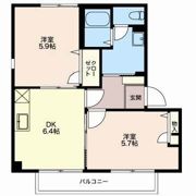 シャーメゾンWING Aの間取り画像