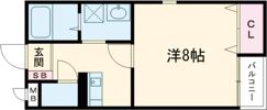 CSK汐見Ⅱの間取り画像