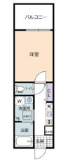 tentree神戸鈴蘭台の間取り画像