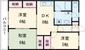 WING COURT Bの間取り画像