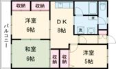 WING COURT Bの間取り画像