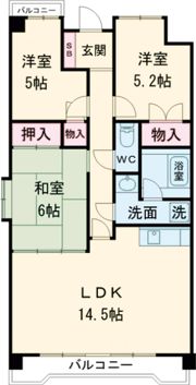ラ・オプス今本の間取り画像