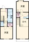 セザンヌ牟呂の間取り画像