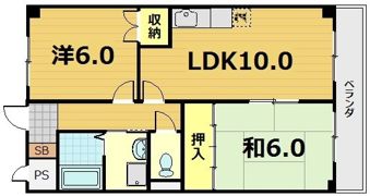 インペリアル明日香の間取り画像