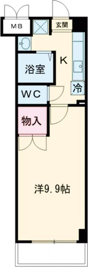 アートプラザユーの間取り画像