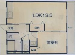 イレーネ南昭和の間取り画像