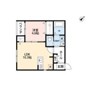 Rooms川端町の間取り画像