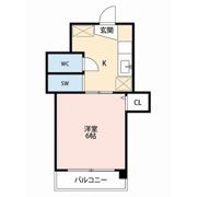 ハイツVの間取り画像