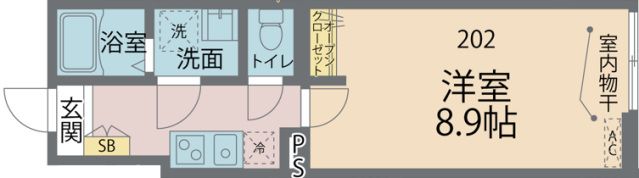 カインドネス新秋津の間取り画像