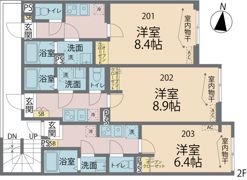 カインドネス新秋津の間取り画像