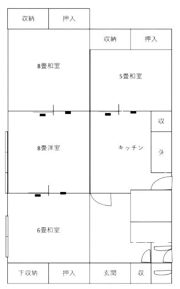 久下戸建の間取り画像