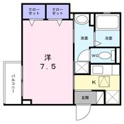 コンテ石橋の間取り画像
