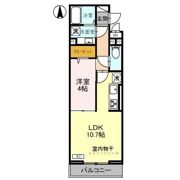 Noble villa草加西町Aの間取り画像