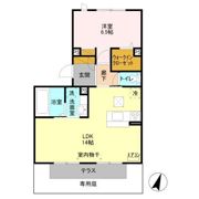 プルメリアの間取り画像