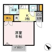 プレジール天王台の間取り画像