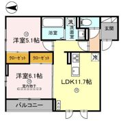 グレイスメゾン永和の間取り画像