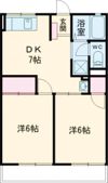 ハイツ木村の間取り画像