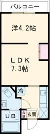テラコッタの間取り画像