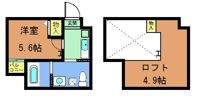 ロフティ四条大宮の間取り画像