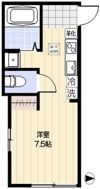 ベルビューアベニュー元住吉の間取り画像