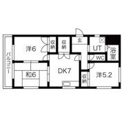 スカイハイツイトーの間取り画像
