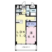 インテグラル我如古の間取り画像