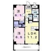 インテグラル我如古の間取り画像