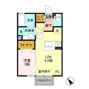 リヴェール乙女 Bの間取り画像