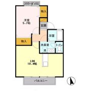 セジュール･オータム A/Bの間取り画像
