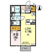 ウエストハイツ・セントラルハイツ セントラルハイツの間取り画像