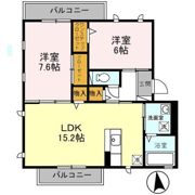 6月のパールの間取り画像