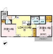 レセンテ1038の間取り画像