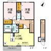 ローズコートAOIの間取り画像