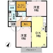 アフローラル A棟の間取り画像