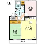アネシスハイツ Ⅰ号館の間取り画像