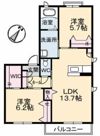 メゾン大町ヒルズC棟の間取り画像